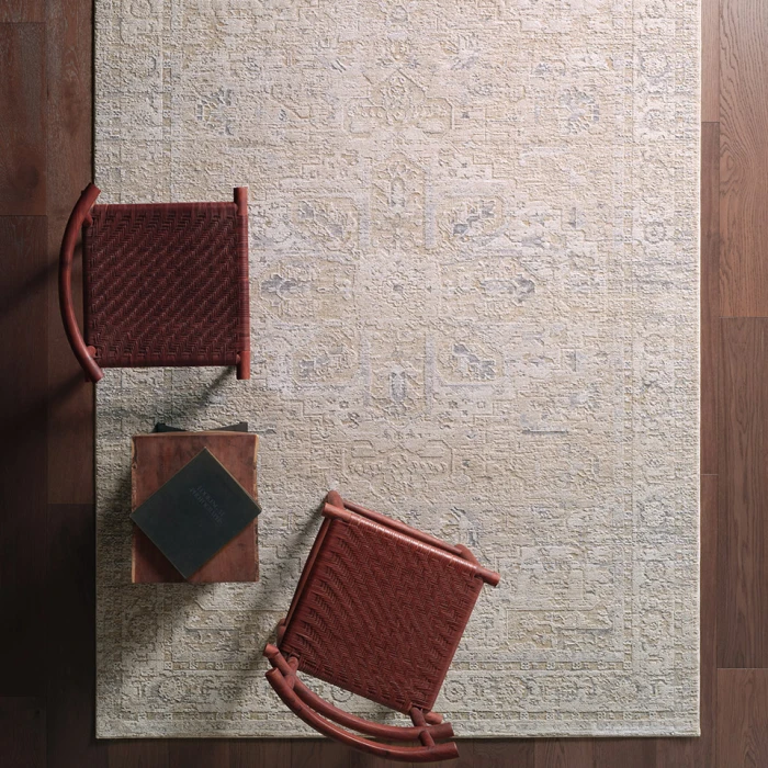 Jaipurliving Zarif Tanbeige Zar03 9 Ft. 6 In. X 13 Ft. 6 In. Rect. Rug