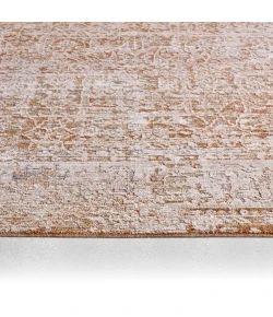 Jaipur Living Arya ZAR04 Oriental Gold and Cream Runner Rug (3'X9')