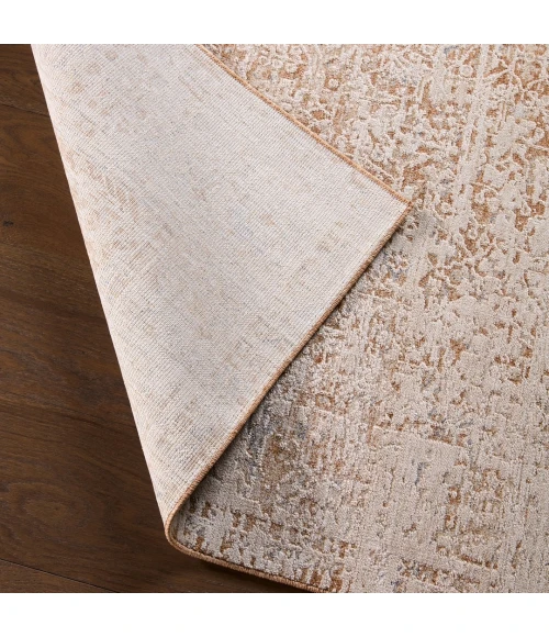 Jaipur Living Arya ZAR04 Oriental Gold and Cream Runner Rug (3'X9')