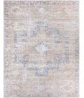 Jaipur Living Orin ZAR06 Medallion Tan/Blue Area Rug (18" Swatch)