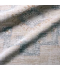 Jaipur Living Orin ZAR06 Medallion Tan/Blue Area Rug (18" Swatch)