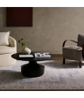 Jaipur Living Orin ZAR06 Medallion Tan/Blue Area Rug (18" Swatch)