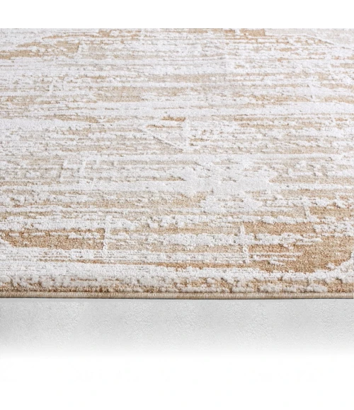 Jaipur Living Pandra ZAR07 Geometric Tan/Ivory Area Rug (12'X15')
