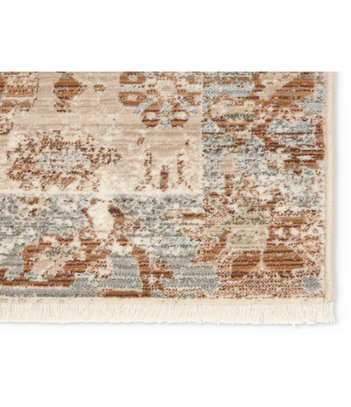 Vibe by Jaipur Living Luana Oriental Beige/ Rust Area Rug (5'X8')