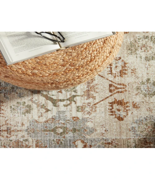 Vibe by Jaipur Living Luana Oriental Beige/ Rust Area Rug (5'X8')