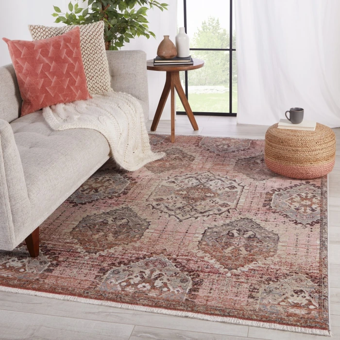 Jaipur Living Zefira Pink ZFA04 18 in. Swatch Square Rug