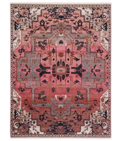 Vibe by Jaipur Living Zefira Bellona ZFA06 Pink/Gray 8 ft. X 10 ft. 6 in. Rectangle Rug