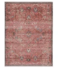 Vibe by Jaipur Living Marcella Oriental Pink/ Gray Area Rug (8'X10'6")