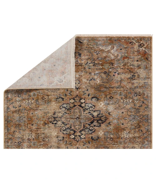 Vibe by Jaipur Living Amena Medallion Gold/ Gray Area Rug (8'X10'6")