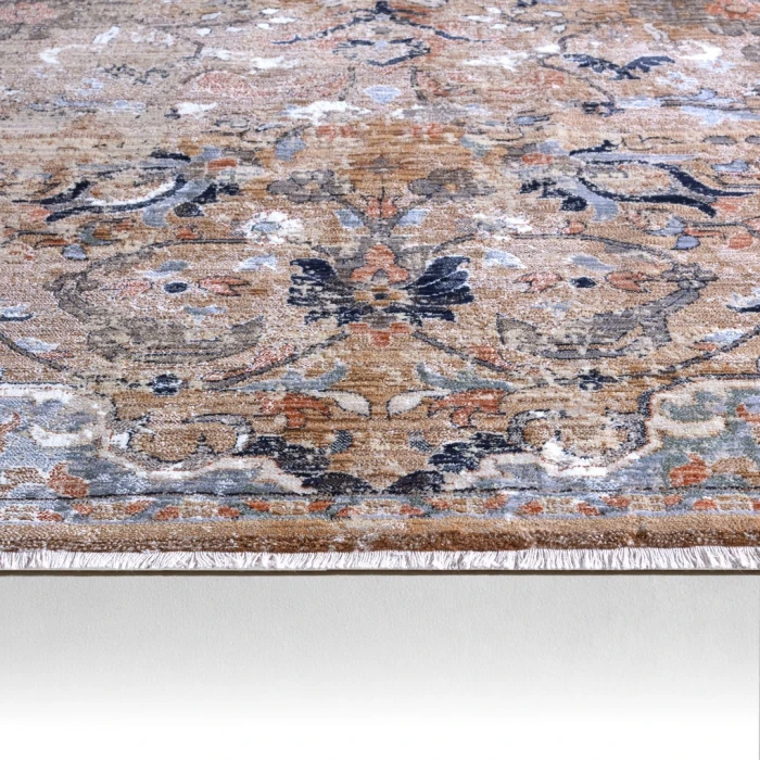 Jaipur Living Zefira Gold ZFA08 18 in. Swatch Square Rug