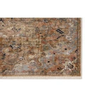 Vibe by Jaipur Living Amena Medallion Gold/ Gray Area Rug (8'X10'6")