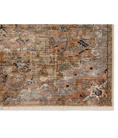 Vibe by Jaipur Living Amena Medallion Gold/ Gray Area Rug (8'X10'6")