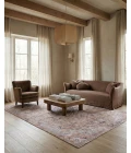Label J Amena ZFA08 Medallion Brown and Gray Area Rug (9'X12'11")