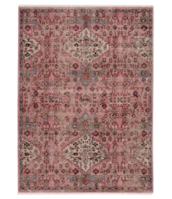 Vibe by Jaipur Living Zefira Kerta ZFA10 Pink/Beige 8 ft. X 10 ft. 6 in. Rectangle Rug