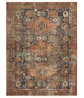 Vibe by Jaipur Living Razia Medallion Navy/ Red Area Rug (8'X10'6")