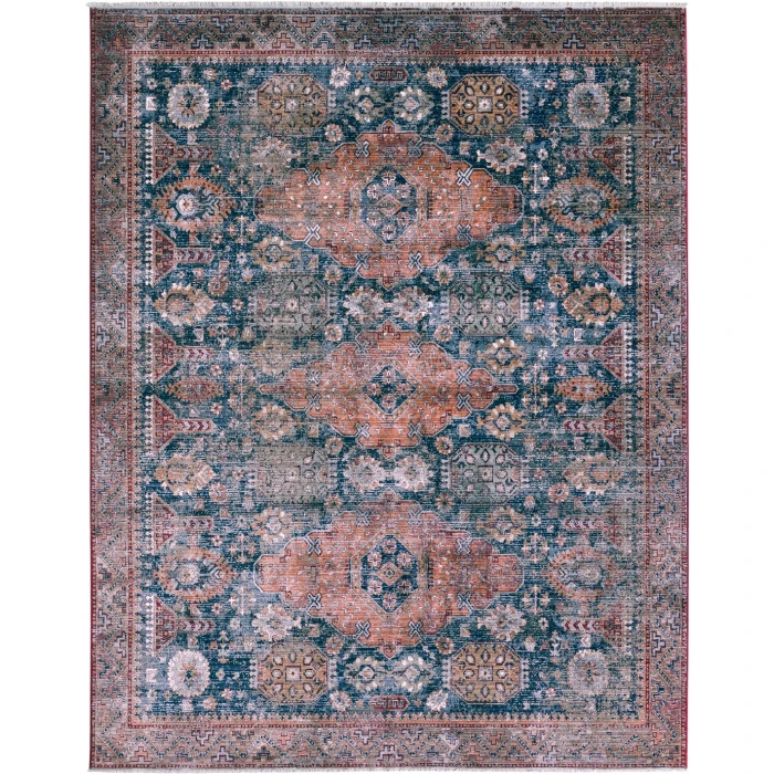 Jaipur Living Zefira Navy ZFA12 18 in. Swatch Square Rug