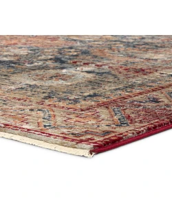 Vibe by Jaipur Living Zefira Razia ZFA12 Navy/Red 8 ft. X 10 ft. 2 in. Rectangle Rug