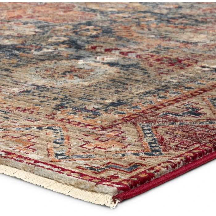 Jaipur Living Zefira Navy ZFA12 18 in. Swatch Square Rug