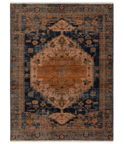 Vibe by Jaipur Living Zefira Myrina ZFA14 Pink - Blue 8 ft. X 10 ft. 6 in. Rectangle Rug