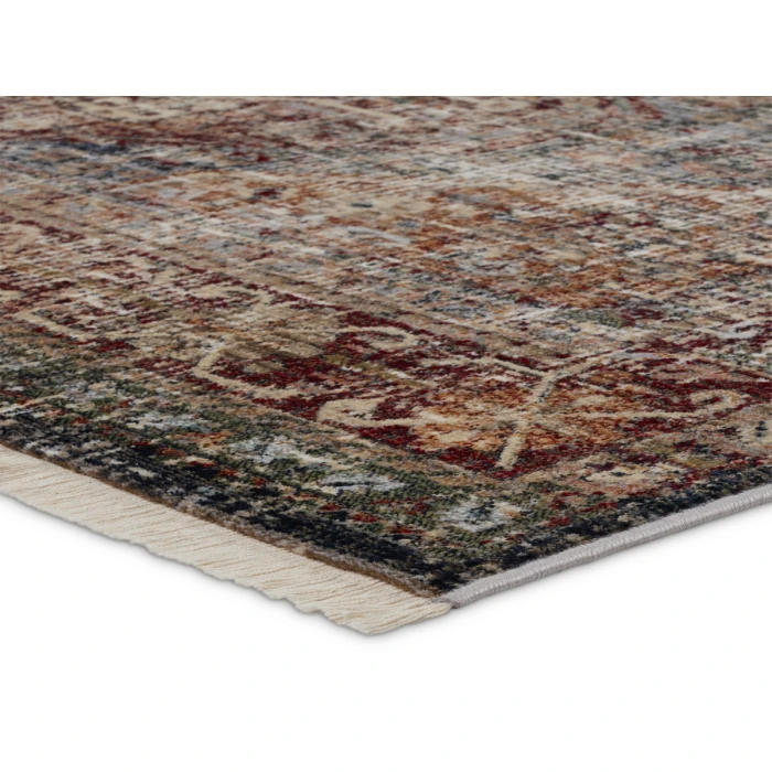Vibe by Jaipur Living Zakaria Medallion Red/Blue Area Rug 10'X14'