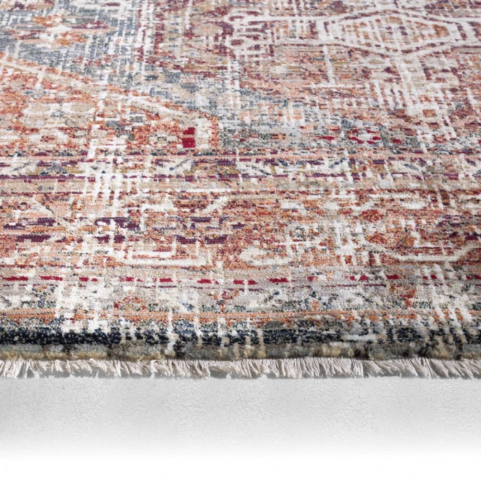 Vibe by Jaipur Living Zakaria Medallion Red/Blue Area Rug 10'X14'