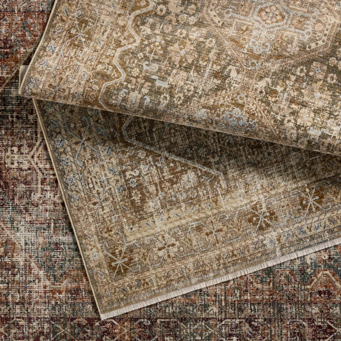 Vibe by Jaipur Living Zakaria Medallion Red/Blue Area Rug 10'X14'
