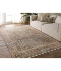 Vibe by Jaipur Living Zakaria Medallion Tan/Taupe Area Rug 5'X8'