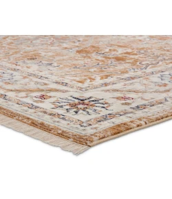 Vibe by Jaipur Living Zefira Romano ZFA18 Brown - Cream 8 ft. X 10 ft. 6 in. Rectangle Rug