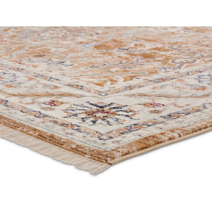 Vibe by Jaipur Living Romano Medallion Brown/ Cream Area Rug 5'X8'