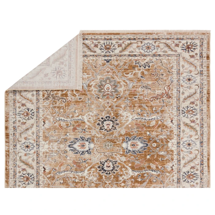 Vibe by Jaipur Living Romano Medallion Brown/ Cream Area Rug 5'X8'