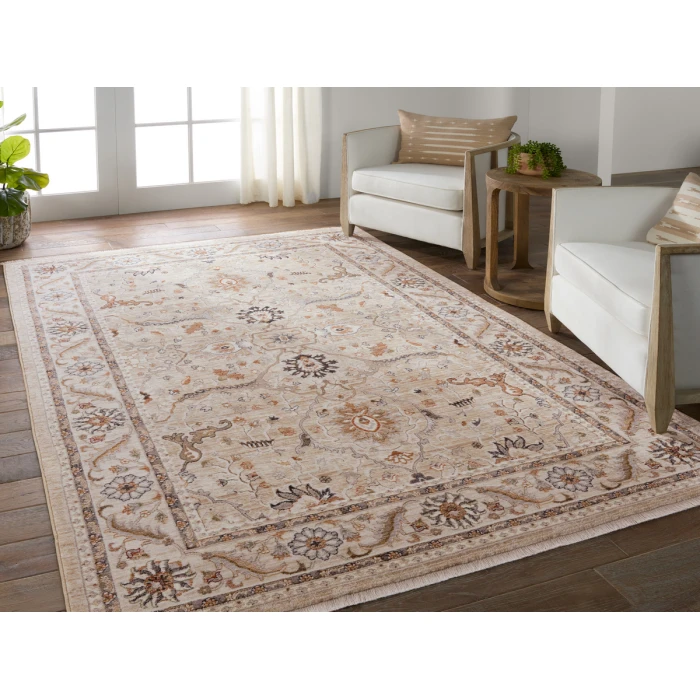 Jaipur Living Zefira Beige ZFA19 18 in. Swatch Square Rug