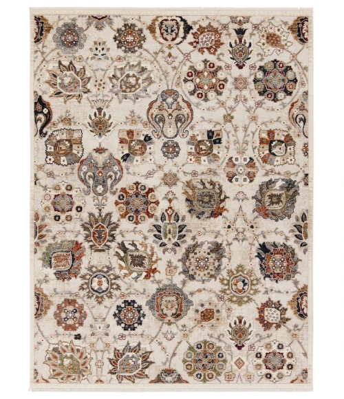 Jaipur Living Zefira Cream ZFA20 18 in. Swatch Square Rug