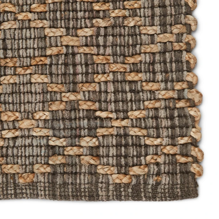 Jaipur Living Zealand Gray ZLN01 18 in. Swatch Square Rug