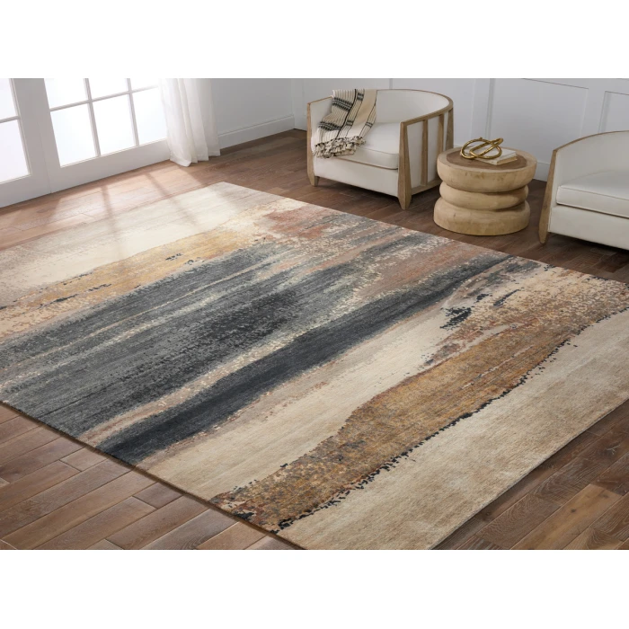 Jaipur Living Wabi Sabi By Zoe Bio Gold ZOB01 18 in. Swatch Square Rug
