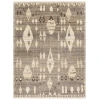 Jaipur Living Zaira Tonnara ZRA02 Gray - Cream 10 ft. X 14 ft. Rectangle Rug