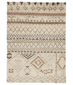 Jaipur Living Zuri Zamunda ZUI05 Cream - Brown 9 ft. X 12 ft. Rectangle Rug