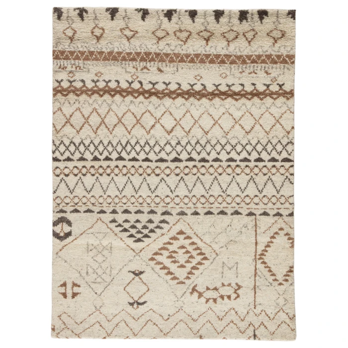 Jaipur Living Zuri Cream ZUI05 5 ft. X 8 ft. Rectangle Rug