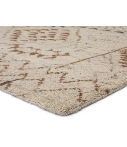 Jaipur Living Zuri Zamunda ZUI05 Cream - Brown 9 ft. X 12 ft. Rectangle Rug