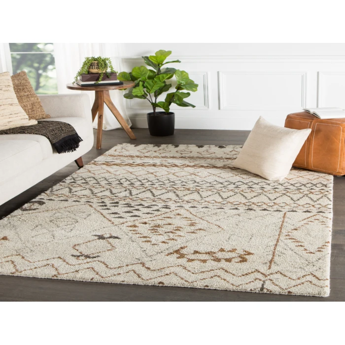 Jaipur Living Zuri Cream ZUI05 5 ft. X 8 ft. Rectangle Rug
