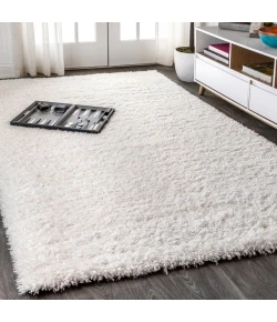 Jonathany Alaska Shag ALA102B Ivory Area Rug 7 ft. 9 in. X 10 ft. Rectangle