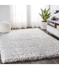 Aydin Plush Shag Mingled Gray/Ivory 4 ft. x 6 ft. Area Rug