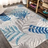 Jonathany Amalfi Coast AMC100A Gray/Blue Area Rug 7 ft. 9 in. X 10 ft. Rectangle