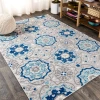 Jonathany Amalfi Coast AMC101A Blue/Gray Area Rug 7 ft. 9 in. X 10 ft. Rectangle
