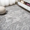 Jonathany Amalfi Coast AMC102A Light Gray/Ivory Area Rug 3 ft. X 5 ft. Rectangle
