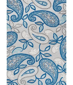 Jonathany Amalfi Coast AMC102C Blue/Light Gray Area Rug 7 ft. 9 in. X 10 ft. Rectangle
