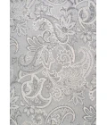 Gordes Paisley High-Low Light Gray/Ivory 5 ft. x 8 ft. Indoor/Outdoor Area Rug