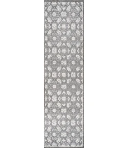 Jonathany Amalfi Coast AMC107A Light Gray/Ivory Area Rug 2 ft. 3 in. X 8 ft. Runner