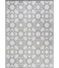Gallia Tile Trellis High-Low Light Gray/Ivory 5 ft. x 8 ft. Indoor/Outdoor Area Rug