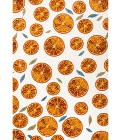 Jonathany Amalfi Coast AMC116A Orange/Cream Area Rug 7 ft. 9 in. X 10 ft. Rectangle