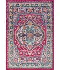 Bohemian FLAIR Boho Vintage Medallion Pink/Ivory 8 ft. x 10 ft. Area Rug